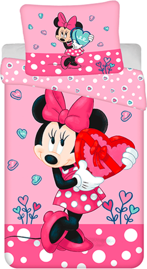 Bettwäsche Minnie Herz