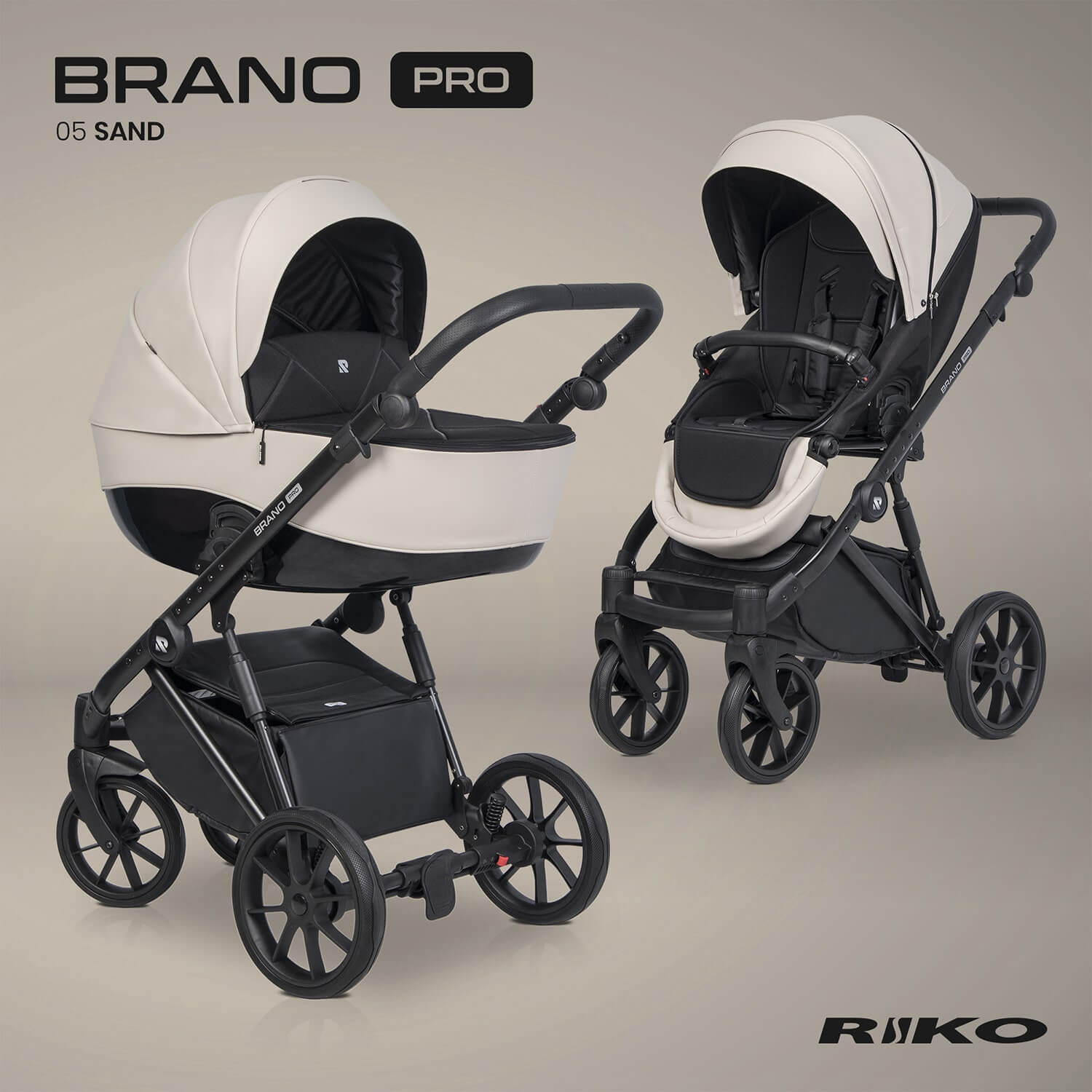 Kinderwagen RIKO BRANO PRO 2in1 oder 3in1