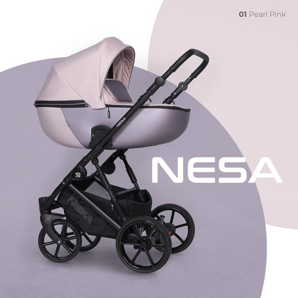 riko_NESA_01_pearl_pink Kinderwagen RIKO NESA 2in1 oder 3in1