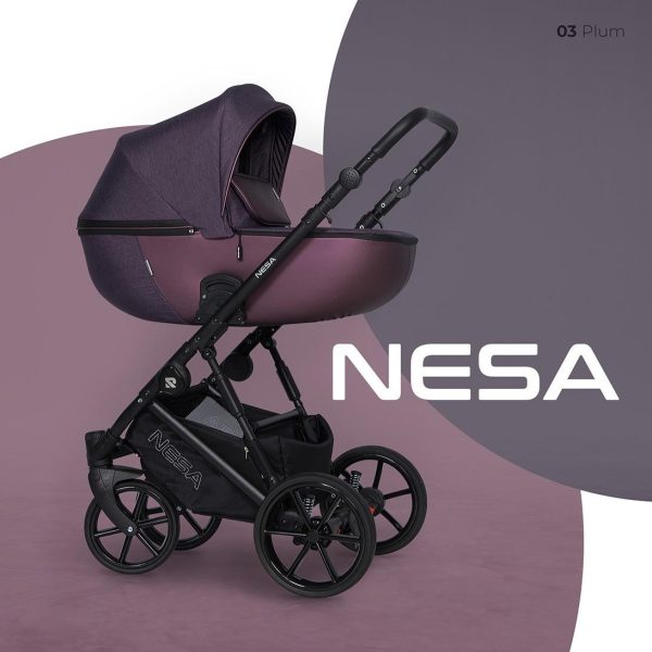 riko_NESA_03_plum Kinderwagen RIKO NESA 2in1 oder 3in1