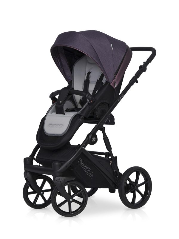 riko_NESA_03_plum_2 Kinderwagen RIKO NESA 2in1 oder 3in1
