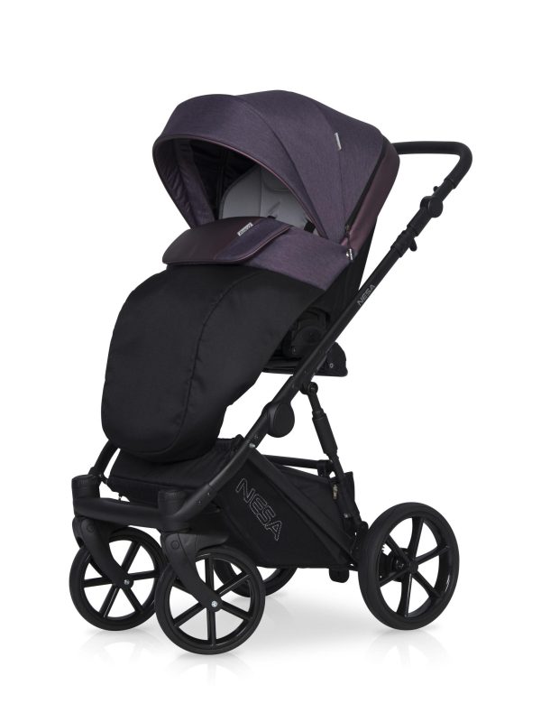 riko_NESA_03_plum_3 Kinderwagen RIKO NESA 2in1 oder 3in1