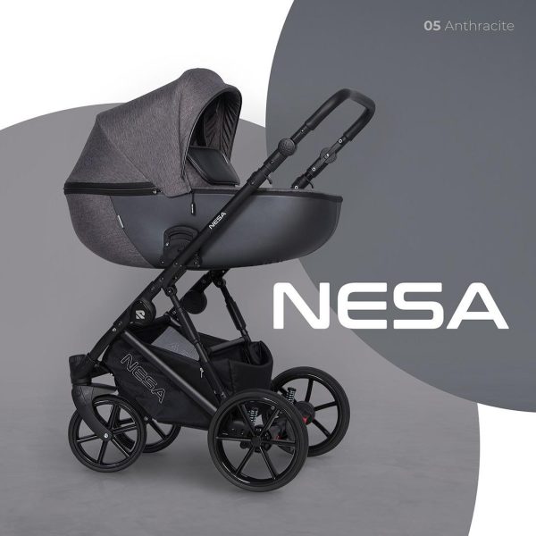 riko_NESA_05_anthracite Kinderwagen RIKO NESA 2in1 oder 3in1