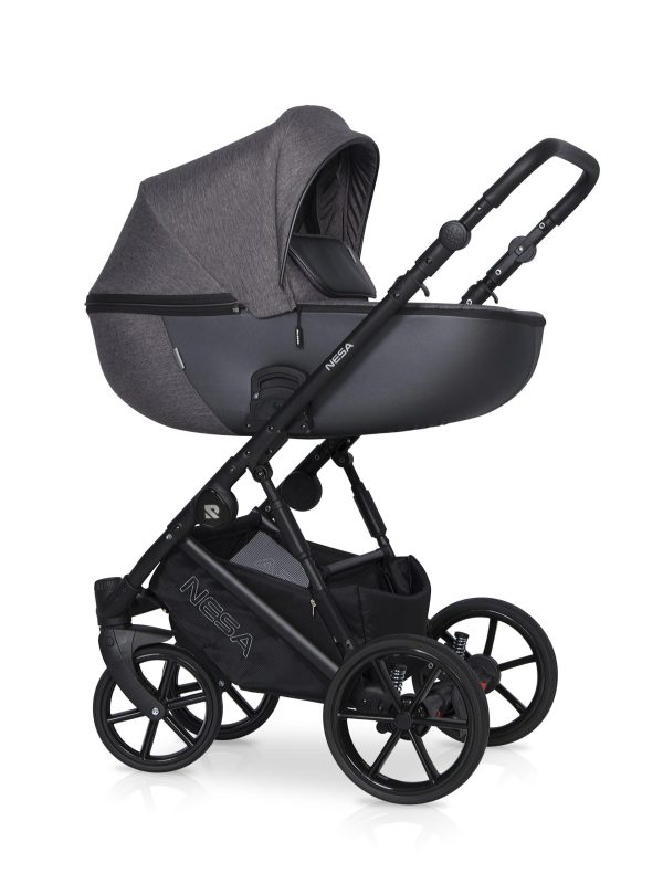 riko_NESA_05_anthracite_1 Kinderwagen RIKO NESA 2in1 oder 3in1