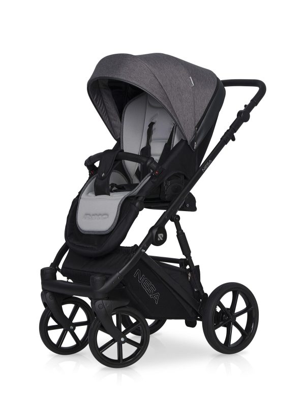 riko_NESA_05_anthracite_2 Kinderwagen RIKO NESA 2in1 oder 3in1