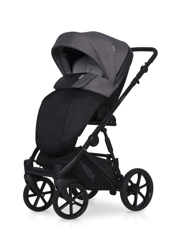 riko_NESA_05_anthracite_3 Kinderwagen RIKO NESA 2in1 oder 3in1