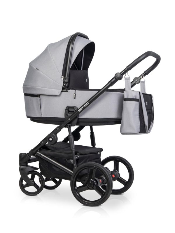 riko_SENSO_greyfox-2 Kinderwagen RIKO SENSO 2in1 oder 3in1