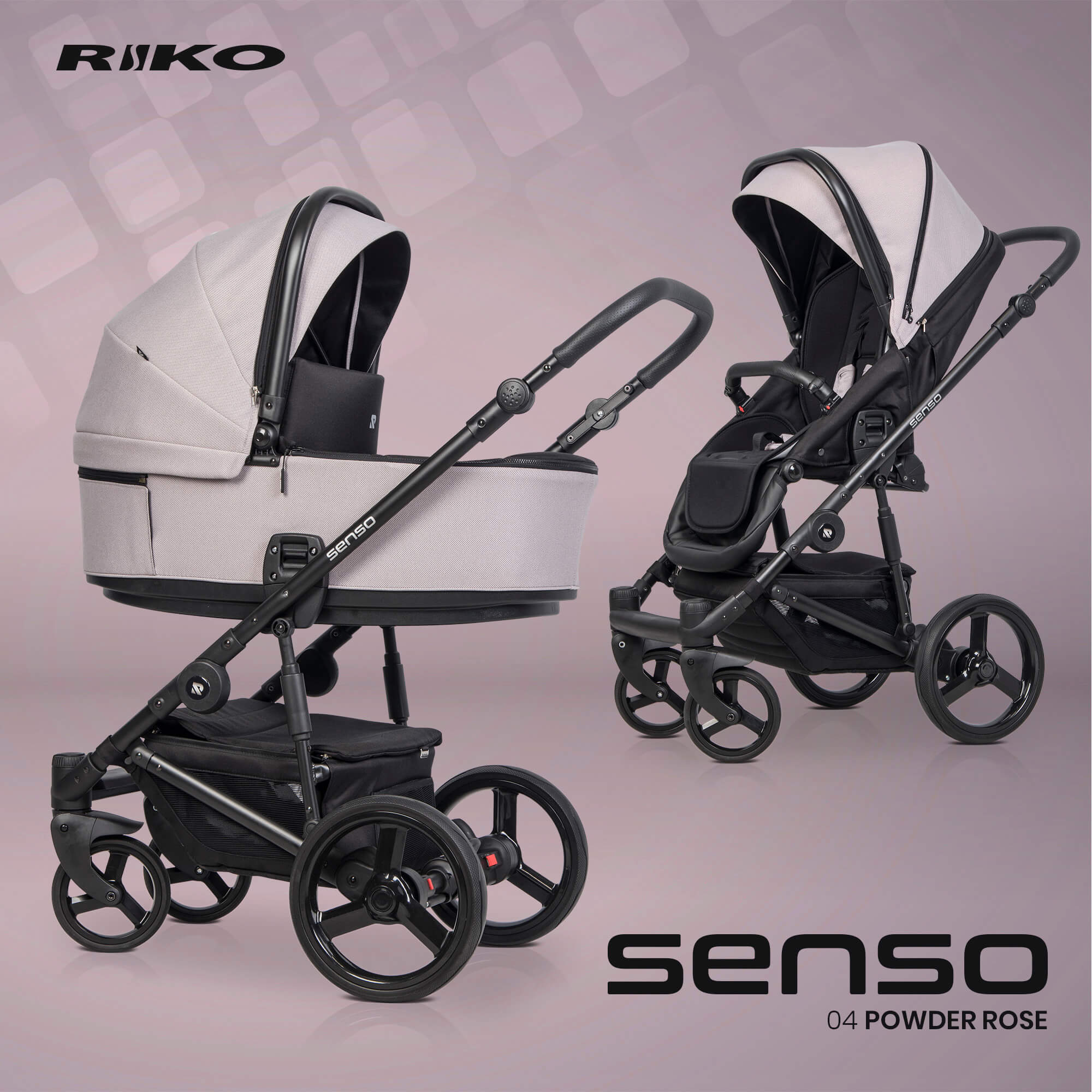 Kinderwagen RIKO SENSO 2in1 oder 3in1