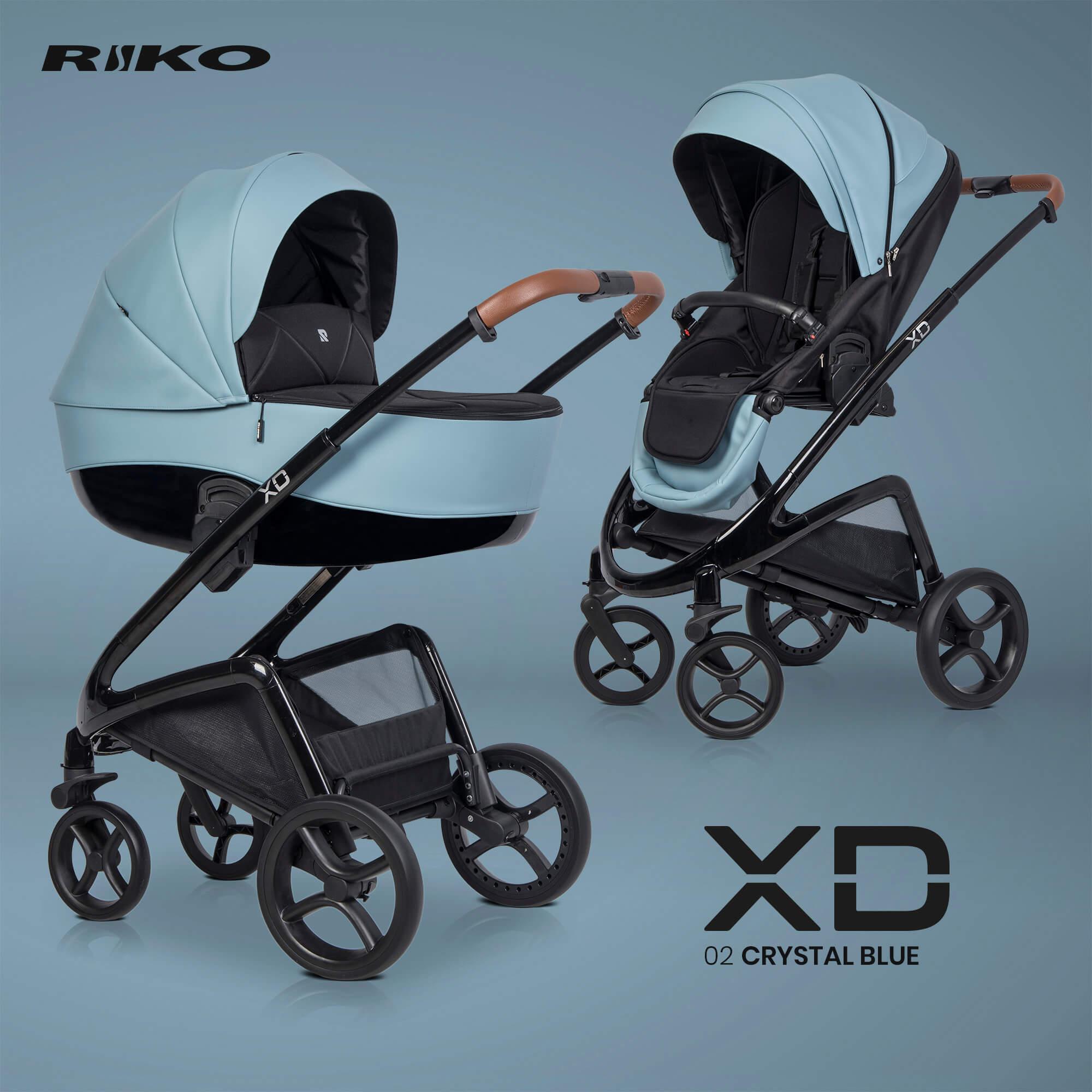 Kinderwagen RIKO XD Black Line 2in1 oder 3in1