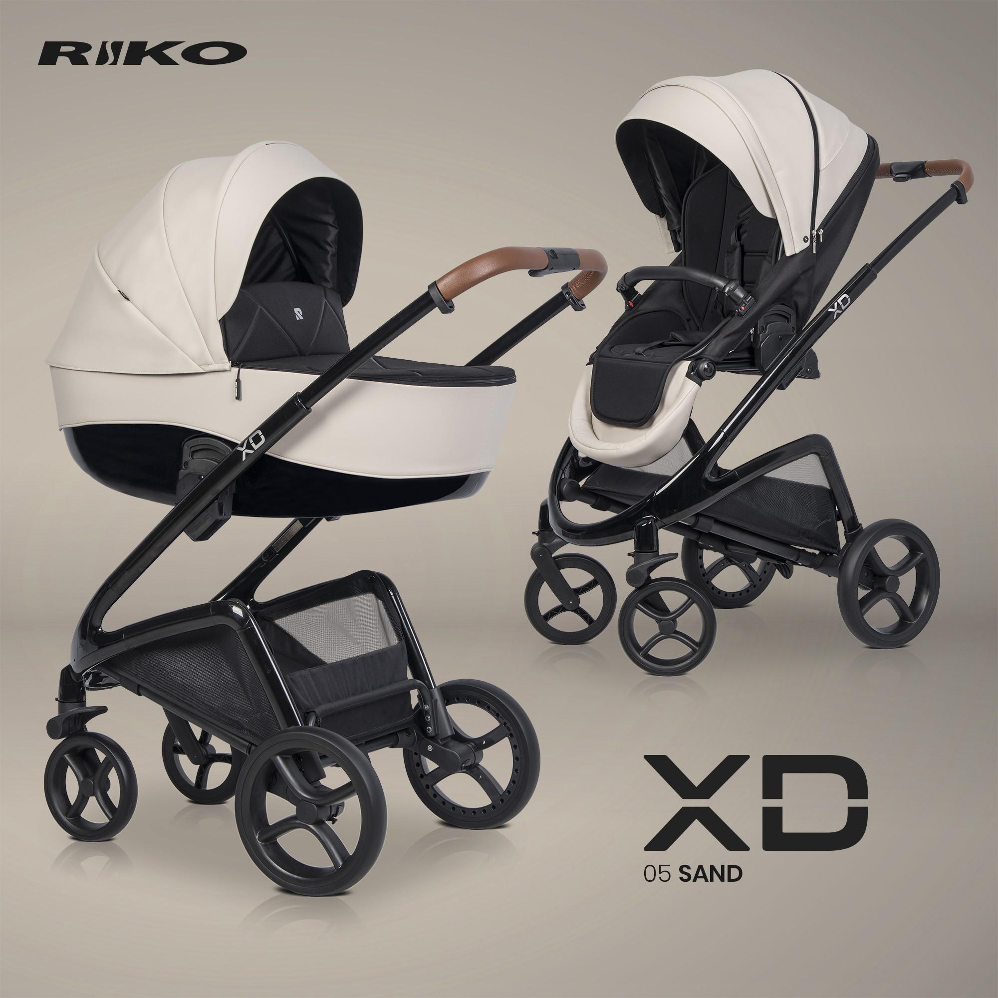 Kinderwagen RIKO XD Black Line 2in1 oder 3in1