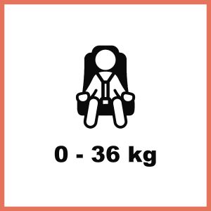0-36 Autositze NIMBUS I-Size 100-150cm