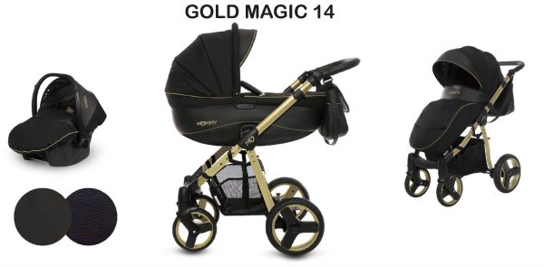 10 Kinderwagen MOMMY Gold Magic 2in1,3in1 oder 4in1
