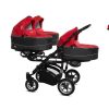 Drillingskinderwagen BabyActive Trippy Kinderwagen für Drillinge 3 in 1