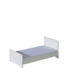 basic łóżko białe Babybett 140×70 Basic