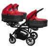 Drillingskinderwagen BabyActive Trippy Kinderwagen für Drillinge 3 in 1