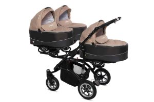 Drillingskinderwagen BabyActive Trippy Kinderwagen für Drillinge 3 in 1