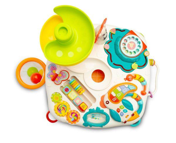 PÄDAGOGISCHES SPIELZEUG – TISCH MIT SPIRALE