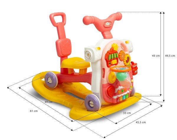 MULTIFUNKTIONALES WANDERSPIELZEUG 5IN1