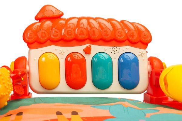 PÄDAGOGISCHES SPIELZEUG – ZOO MAT ORANGE