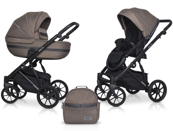 wozek-dzieciecy-riko-basic-delta-03-cappucino Kinderwagen RIKO Basic DELTA