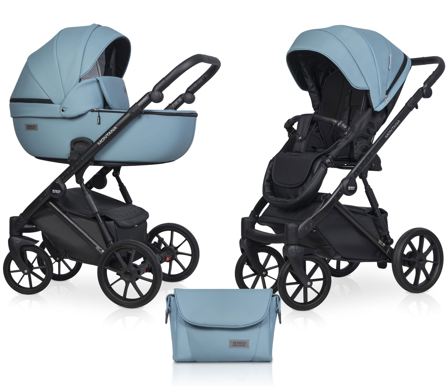Kinderwagen RIKO Basic MONTANA Ecco