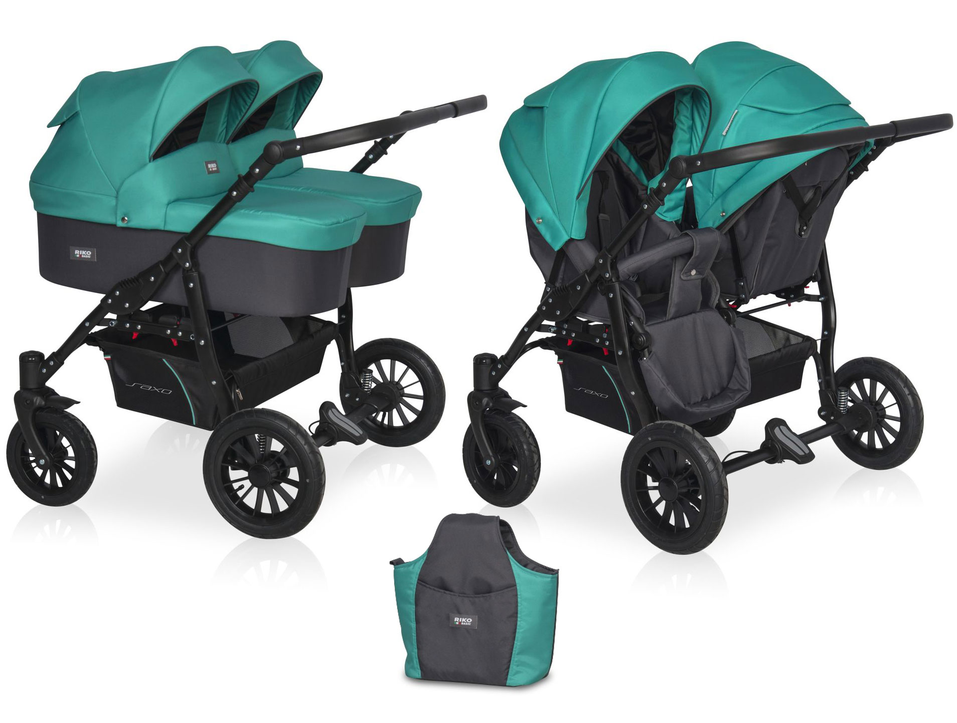 Kinderwagen RIKO Basic SAXO (5Farben)