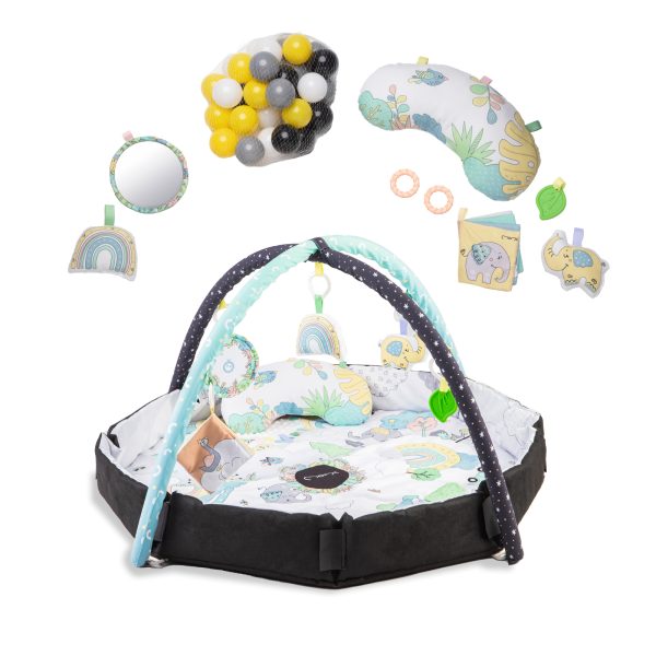 Spieldecke mit Spielbogen MOMI Day&Night