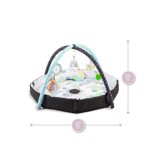 Spieldecke mit Spielbogen MOMI Day&Night