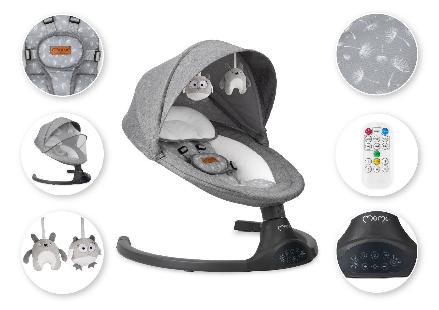 Elektrowippe MOMI Kenani