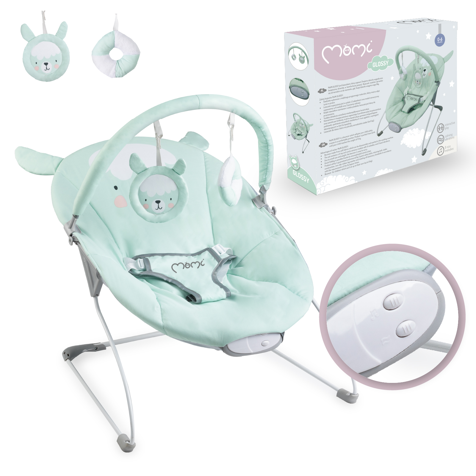 Babyschaukel MOMI Glossy