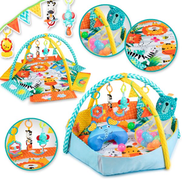 Spieldecke mit Spielbogen MOMI Multi