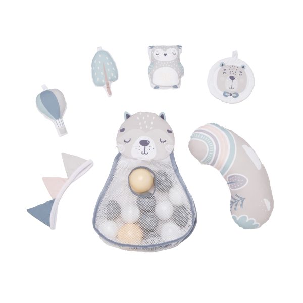 Spieldecke mit Spielbogen MOMI Pastel