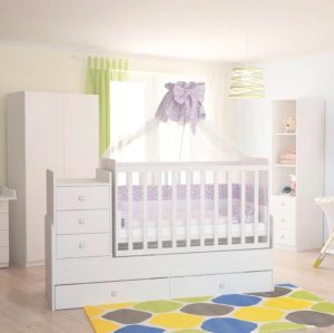 Smart Multifunktionales 4-in-1-Kinderbett SMART