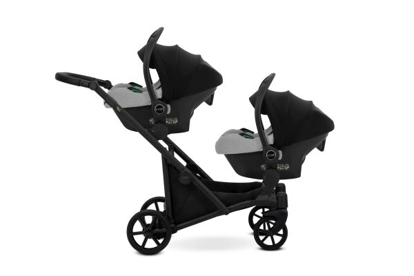 10 Zwillingskinderwagen Brav Duo Graphite 2in1/3in1/4in1 Kunert