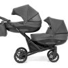 8 Zwillingskinderwagen Booster Bordo 2in1/3in1/4in1 Kunert