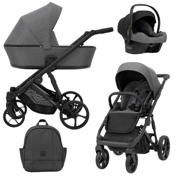 Kinderwagen Arizo/Arizo Premium Graphite 2in1/3in1/4in1 Kunert