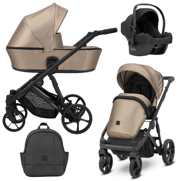 Kinderwagen Arizo/Arizo Premium Cappucino Eco 2in1/3in1/4in1 Kunert
