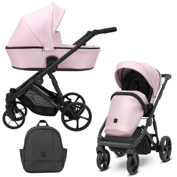 Kinderwagen Arizo/Arizo Premium Baby Pink Eco 2in1/3in1/4in1 Kunert