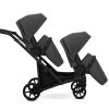 BD-02 Graphite Zwillingskinderwagen Brav Duo Graphite 2in1/3in1/4in1 Kunert