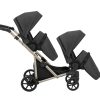 BD-02 Graphite Zwillingskinderwagen Brav Duo Graphite 2in1/3in1/4in1 Kunert