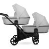 Zwillingskinderwagen Brav Duo Grey 2in1/3in1/4in1 Kunert