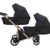 BD-11 Black Eco Zwillingskinderwagen Brav Duo Black Eco 2in1/3in1/4in1 Kunert