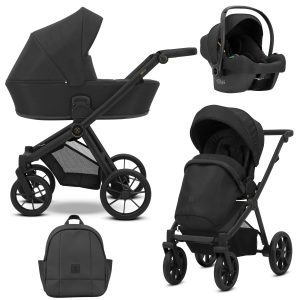 Kinderwagen Brav Black 2in1/3in1/4in1 Kunert