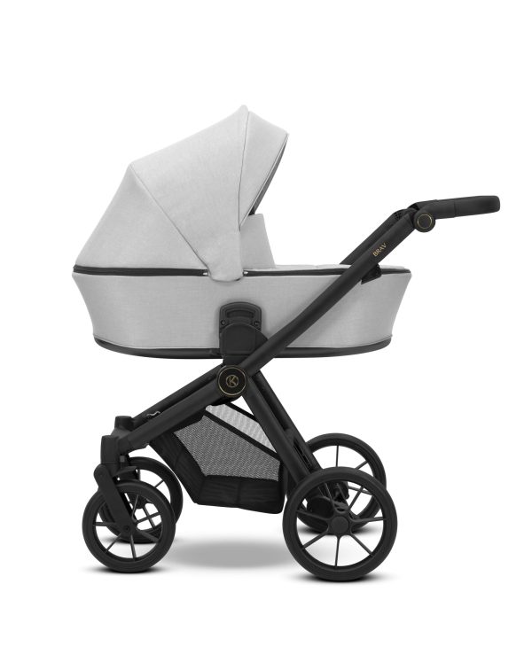 BR-03 Grey Kinderwagen Brav Grau 2in1/3in1/4in1 Kunert