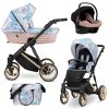 Kinderwagen Ivento/Ivento Premium Pastel Grass 2in1/3in1/4in1 Kunert