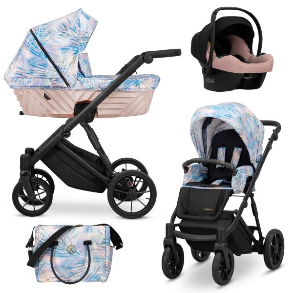 Kinderwagen Ivento/Ivento Premium Pastel Grass 2in1/3in1/4in1 Kunert