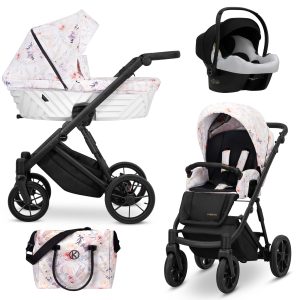 Kinderwagen Ivento/Ivento Premium Delicate Flowers 2in1/3in1/4in1 Kunert