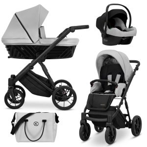 Kinderwagen Ivento/Ivento Premium Eco Dove Grey 2in1/3in1/4in1 Kunert