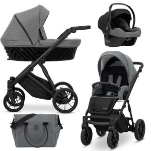 Kinderwagen Ivento/Ivento Premium Deep Graphite 2in1/3in1/4in1 Kunert