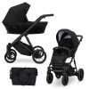 IVE-12 Deep Black Kinderwagen Ivento/Ivento Premium Deep Black 2in1/3in1/4in1 Kunert